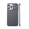 Aluminum Alloy Phone Case For 14 13 Pro Max Plus Hollow Heat Dissipation Anti-fall Full Body Shockproof Phone Cove - Image 2