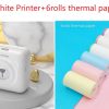 Mini Bliuetooth Wireless Thermal Printer Paper Sticker Label Printer - Image 5