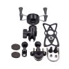 Motorcycle Mobile Phone Bracket Modification Electric Bike Bicycle Accessories Aluminum Alloy Base Bracket - Image 2