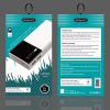 New 20000Mah Power Bank Black Rice Power Bank Customized Power Bank Power Bank - Image 7