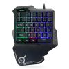 One-Handed Mechanical Gaming Keyboard RGB Backlit Portable Mini Gaming Keypad Game Controller - Image 4