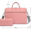 PU Leather Women Laptop Bag Notebook Carrying Case Briefcase For Macbook Air 13.3 14 15.6 Inch Men Handbags Shoulder Mouse Bag - Image 3
