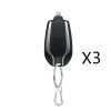 1500mAh Mini Power Emergency Pod Keychain Charger With Type-C Ultra-Compact Mini Battery Pack Fast Charging Backup Power Bank - Image 3