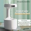 Bedroom Anti-Gravity Humidifier With Clock Water Drop Backflow Aroma Diffuser Large Capacity Office Bedroom Mute Heavy Fog Household Sprayer - Image 4