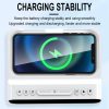 15W Three-in-one Wireless Charger Temperature Tester Multi Alarm Clock Fast Charging Mobile Phone Usb Charger Charging Station - Image 8