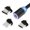 Magnetic Cable Micro Usb Cable 360 Degree Rotate Magnetic Charge Phone Charging Cord Wire - Image 3