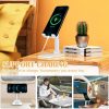 Cell Phone Stand Desktop Holder Tablet Stand Mount Mobile Phone Desktop Tablet Holder Table Cell Foldable Extend Support Desk Mobile Phone Holder Stand - Image 3