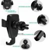 10W QI Wireless Fast Car Charger Mount Holder Stand Automatic Clamping Charging - Image 8
