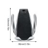 Car Wireless Charger 10W Induction Car Fast Wireless Charging With Car Phone Holder S5 - Image 2