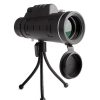 Compatible with Apple, Monocular Telescope Zoom Scope with Compass Phone Clip Tripod - Image 8