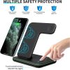 Compatible Mobile Phone Watch Earphone Wireless Charger 3 In 1 Wireless Charger Stand - Image 8