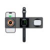 3 IN 1 Magnetic Folding Wireless Charger Station For IPhone Transparent Fast Charging For IWatch And Airpods - Image 4