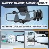Rearview Mirror Phone Holder For Car Rotatable And Retractable Car Phone Holder Multifunctional 360 Rear View Mirror Phone Holder Suitable For All Mobile Phones And All Car - Image 9