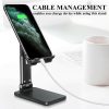 Cell Phone Stand Desktop Holder Tablet Stand Mount Mobile Phone Desktop Tablet Holder Table Cell Foldable Extend Support Desk Mobile Phone Holder Stand - Image 9