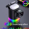 3 In 1 Magnetic Wireless Fast Charger For Smart Phone RGB Ambient Light Charging Station For Airpods IWatch - Image 9