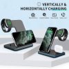 Compatible Mobile Phone Watch Earphone Wireless Charger 3 In 1 Wireless Charger Stand - Image 7